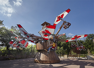 Les Ailes du Yukon au parc d'attraction Le PAL