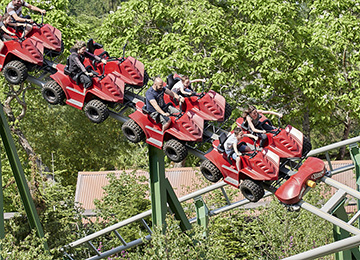 Le Yukon Quad au parc d'attraction Le PAL