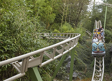 L'Azteka au parc de loisirs Le PAL en Auvergne-Rhône-Alpes