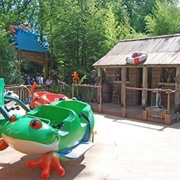 La Ronde des Grenouilles au parc de loisirs Le PAL en Auvergne-Rhône-Alpes