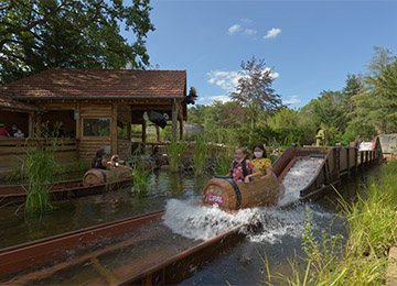 La Rivières des castors au parc d'attraction Le PAL